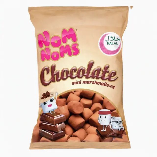 NOM NOM'S MINI MASHMALLOWS CHOCOLATE 15G
