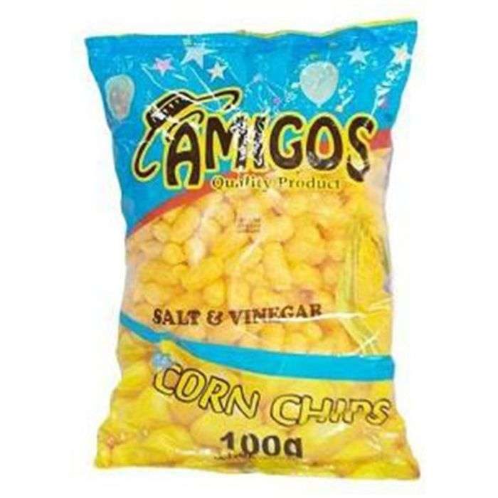 AMIGOS CORN CHIPS SALT & VINEGAR 20G