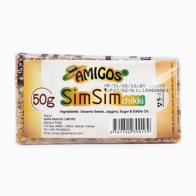 AMIGOS SIMSIM CHIKKI 50G