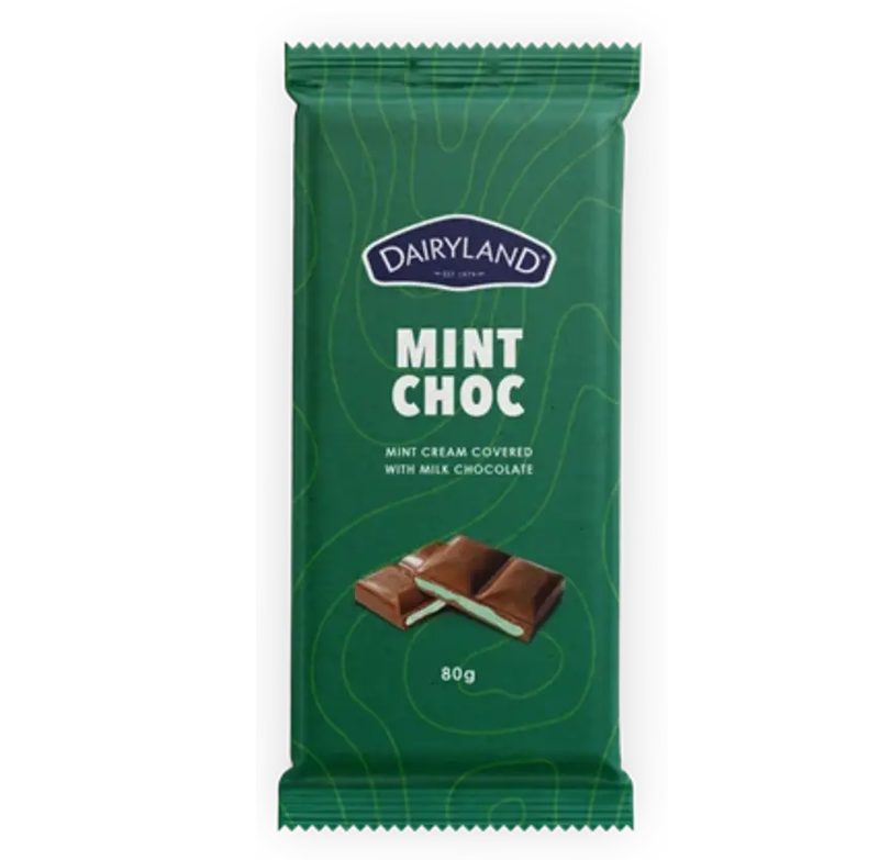 DAIRYLAND MINT CHOCOLATE 80GM