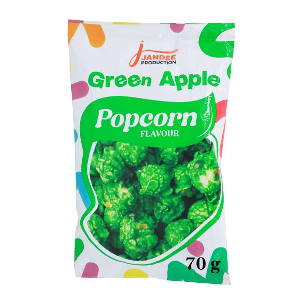 JANDEE POPCORNS APPLE GREEN 70GM