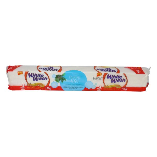 WHITEWASH WHITE BAR SOAP 1KG