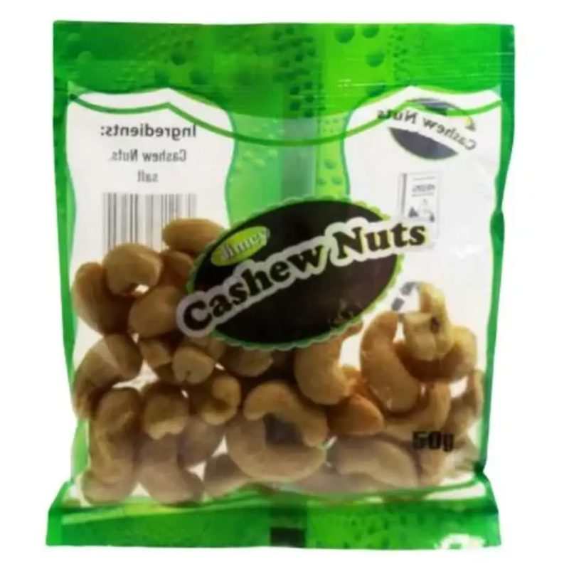JIMCY CASHEWNUTS 50GM