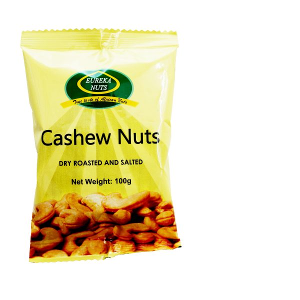 EUREKA ROASTED & SALTED CASHEW NUTS 100GM