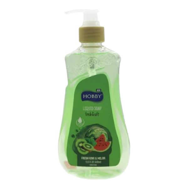 HOBBY LIQUID HAND SOAP KIWI & MELON 400ML