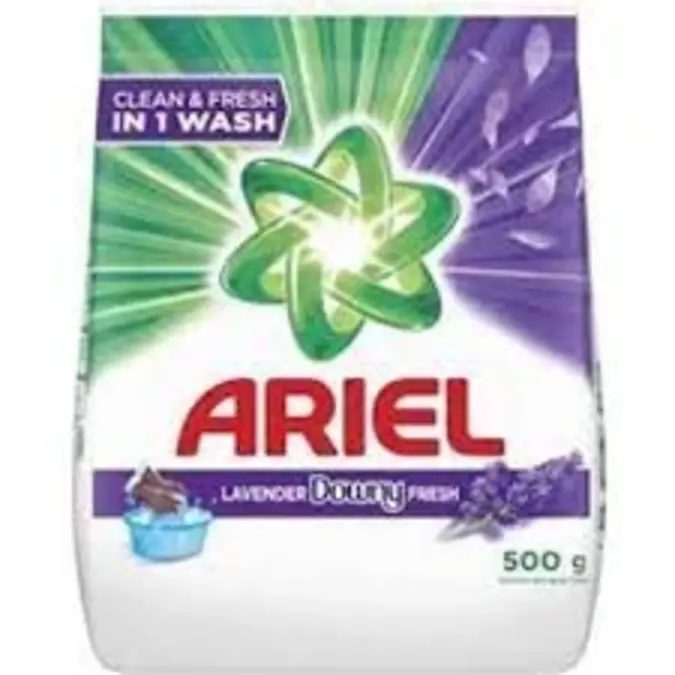 ARIEL DETERGENT FRESH LAVENDER 500G