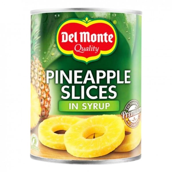 DELMONTE PINEAPPLE SLICES 570GM
