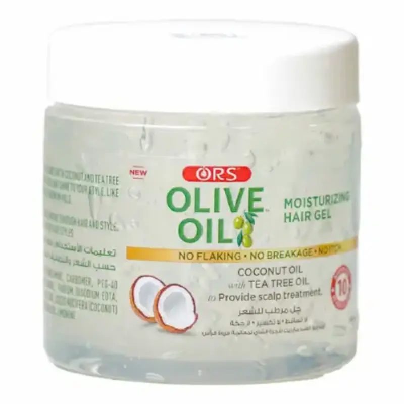 ORS OLIVE OIL MOISTURIZING HAIR GEL COCONUT & TEATREE OIL 250ML