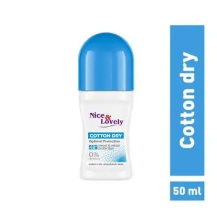 NICE & LOVELY DEO COTTON DRY ROLL ON 50ML