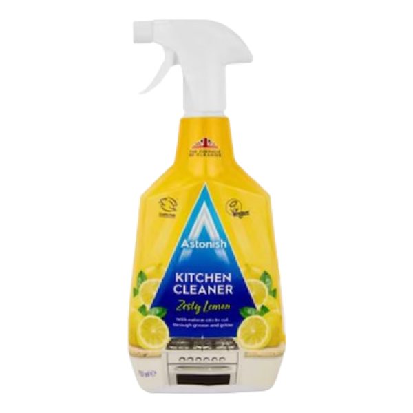 ASTONISH KITCHEN CLEANER ZESTY LEMON 750ML